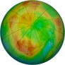 Arctic Ozone 1992-02-22